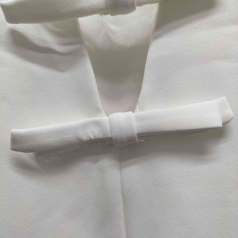 ザラ ZARA バックリボンノースリーブワンピース レディース  M