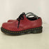 ドクターマーチン Dr.Martens 3ホールシューズ CHERRY RED レディース UK:5