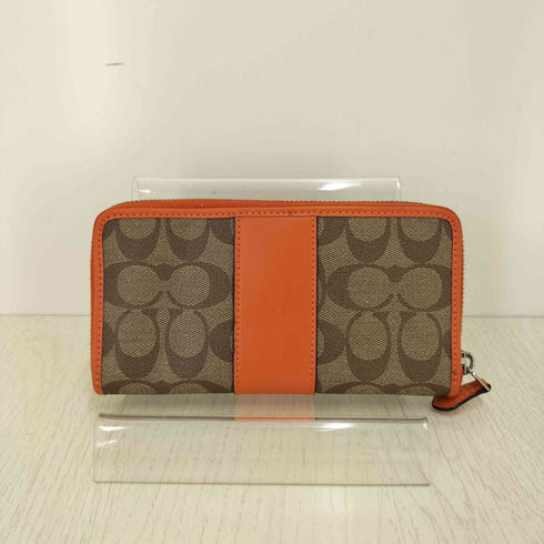 コーチ COACH シグネチャー レザー長財布 レディース