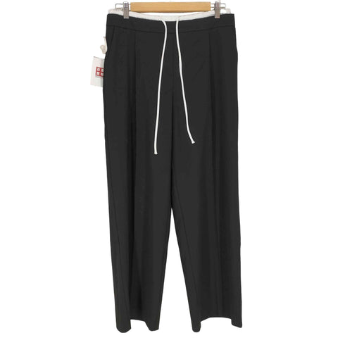 ザラ ZARA WIDE-LEGパンツ ダブルウエストバンド レディース M