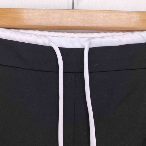 ザラ ZARA WIDE-LEGパンツ ダブルウエストバンド レディース M