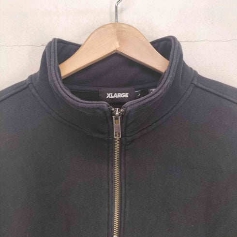 エクストララージ XLARGE 22AW RECORDS HALF ZIP PULLOVER SWEAT レコーズハーフジッププルオーバースウェット メンズ L