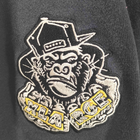 エクストララージ XLARGE 22AW RECORDS HALF ZIP PULLOVER SWEAT レコーズハーフジッププルオーバースウェット メンズ L