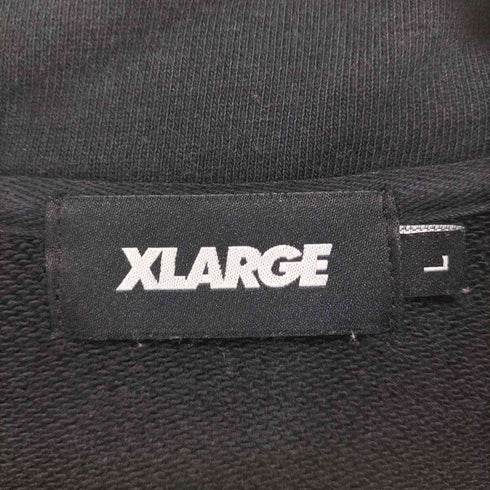エクストララージ XLARGE 22AW RECORDS HALF ZIP PULLOVER SWEAT レコーズハーフジッププルオーバースウェット メンズ L