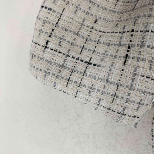 ナイスクラップ NICE CLAUP ツイード ショート ジャケット レディース F