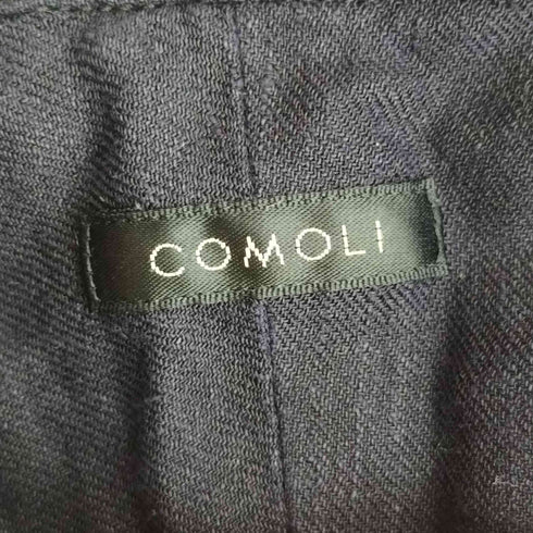 コモリ COMOLI リネンツイル 半袖オープンカラーシャツ メンズ JPN:1