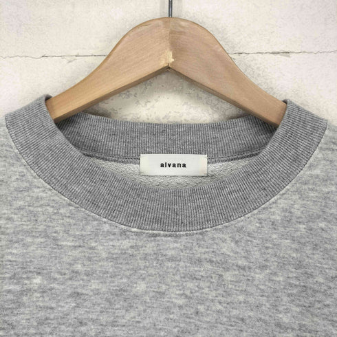 アルヴァナ alvana 日本製 クルーネックトレーナー メンズ 2