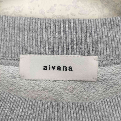 アルヴァナ alvana 日本製 クルーネックトレーナー メンズ 2