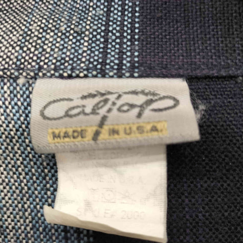 キャルトップ CALTOP USA製 オンブレチェックシャツ メンズ import:S