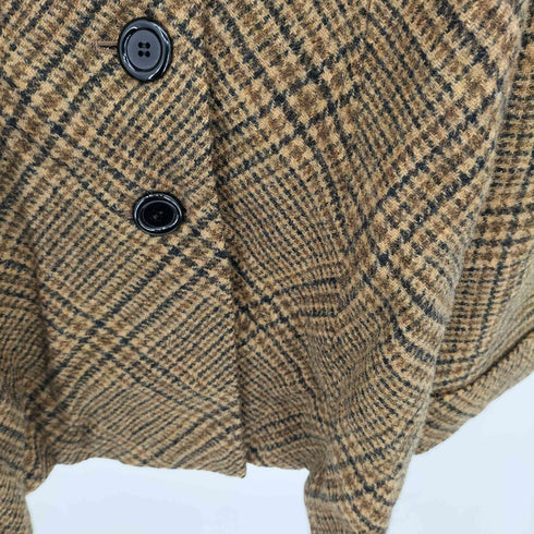 COUVEE レトロ 3B チェックジャケット elegance レディース