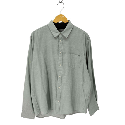 アーバンリサーチサニーレーベル URBAN RESEARCH Sonny Label 吸水速乾リネン混ロングスリーブシャツ メンズ JPN:XL