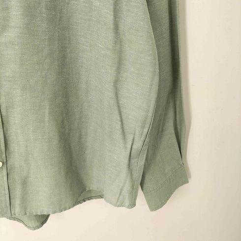 アーバンリサーチサニーレーベル URBAN RESEARCH Sonny Label 吸水速乾リネン混ロングスリーブシャツ メンズ JPN:XL