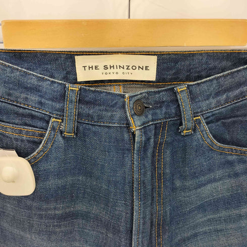 ザシンゾーン THE Shinzone スリム カットオフ デニムパンツ レディース 34