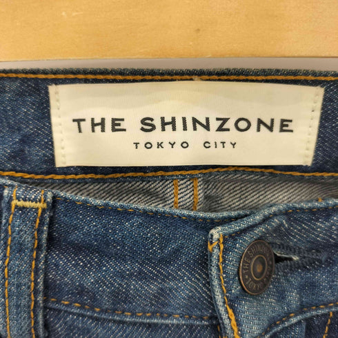 ザシンゾーン THE Shinzone スリム カットオフ デニムパンツ レディース 34