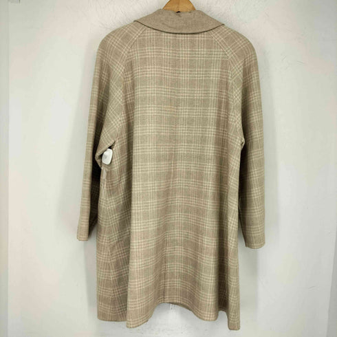 ピアチェンツァ PIACENZA カシミヤ 100 チェック柄 チェスターコート レディース FREE