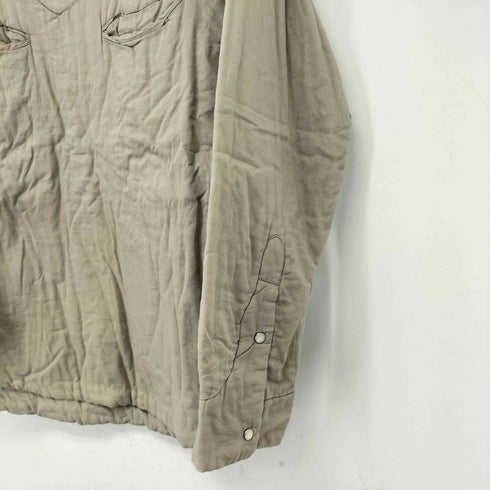 アンユーズド UNUSED Pullover Western Shirt 中綿 プルオーバー メンズ JPN:2