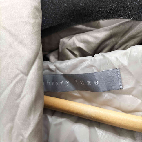 セオリーリュクス theory luxe ショールカラーダウンジャケット レディース 38