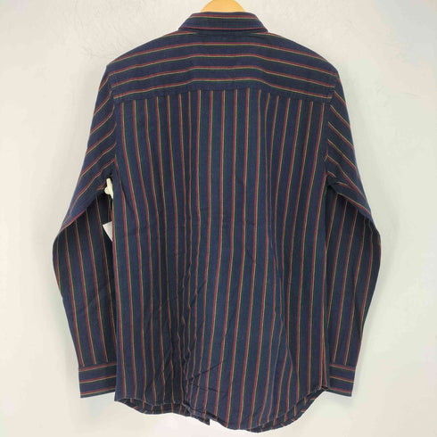 ラルフローレン RALPH LAUREN ストライプフリルシャツ レディース import:L