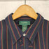 ラルフローレン RALPH LAUREN ストライプフリルシャツ レディース import:L