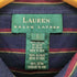 ラルフローレン RALPH LAUREN ストライプフリルシャツ レディース import:L