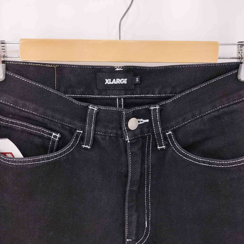 エクストララージ XLARGE BURNING DICE PANTS バーニングダイスワッペン デニムパンツ メンズ 30inch