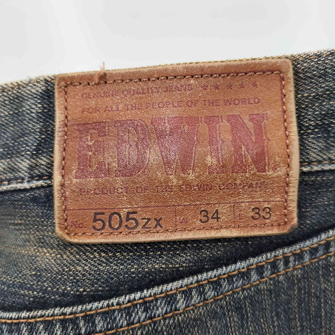 エドウィン EDWIN 505zxセルヴィッジデニム メンズ 34/33
