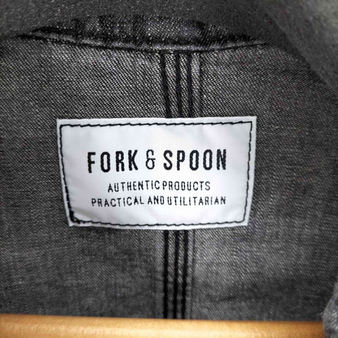 フォークアンドスプーン FORK&SPOON 綿麻デニムカバーオール メンズ JPN:5