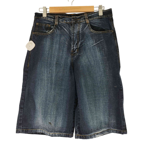 刺繍デザインデニムショーツ レディース