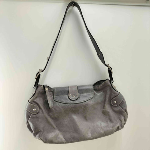 ロンシャン LONGCHAMP フランス製 ロゴ型押し レザー ワンショルダーバッグ レディース