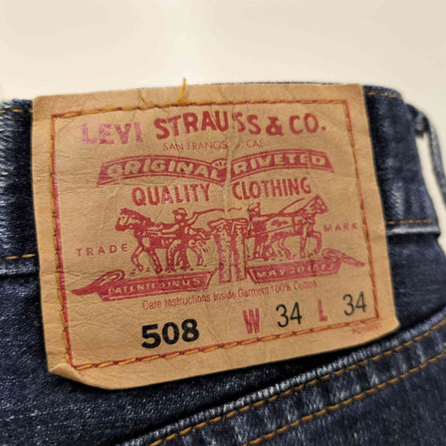 リーバイス Levis 508ストレートデニム メンズ 34/34