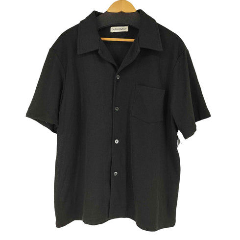 アワーレガシィー OUR LEGACY BOX SHIRT SHORTSLEEVE Muck Boucle 半袖シャツ メンズ