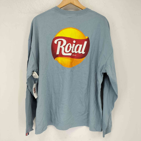 ロイアル roial ロイアル ビッグシルエット バックプリントロンT レディース JPN:M
