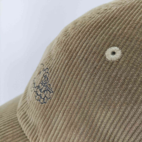 フルーツオブザルーム FRUIT OF THE LOOM 別注 刺繍コーデュロイキャップ メンズ