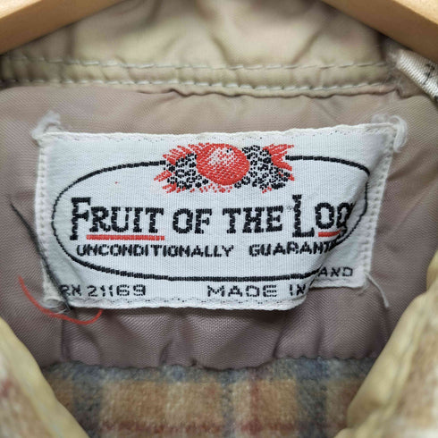 フルーツオブザルーム FRUIT OF THE LOOM ウールシャツ メンズ import:M