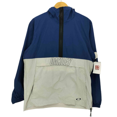 オークリー OAKLEY ロゴプリント ナイロン アノラック ジャケット メンズ JPN:L