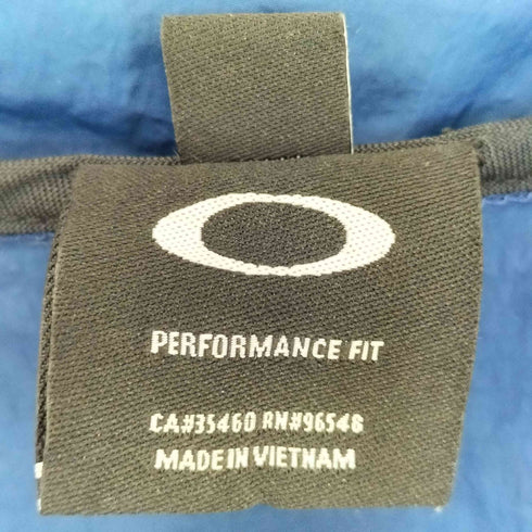 オークリー OAKLEY ロゴプリント ナイロン アノラック ジャケット メンズ JPN:L