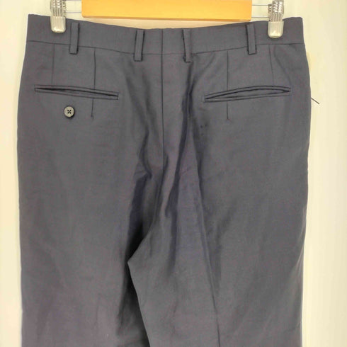 バーバリーズ BURBERRYS 90S 2タック テーパード ウール ワイド スラックス メンズ