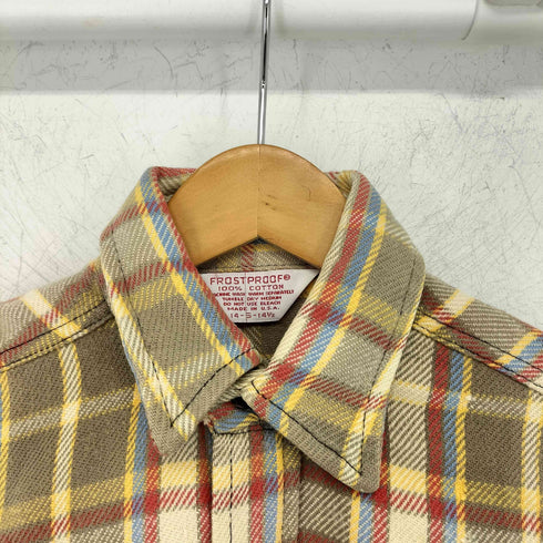 フロストプルーフ FROSTPROOF ネルシャツ メンズ 14 1/2