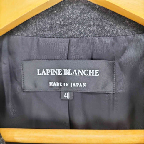 LAPINE BLANCHE WOOL&CASHMERE カシミヤ混 チェスターコート レディース JPN:40