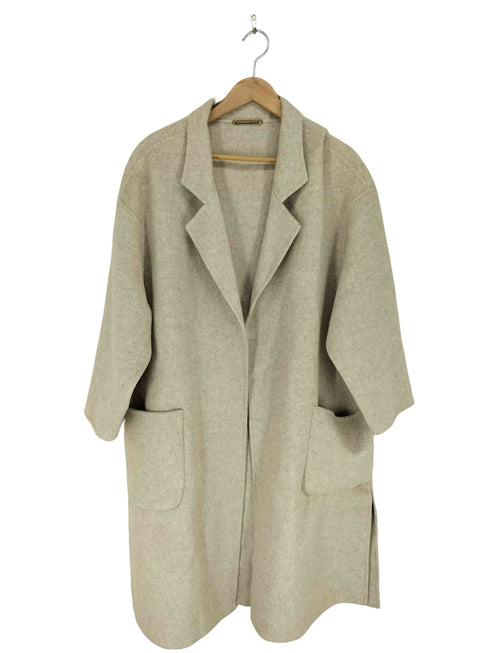 ロングウールコート レディース
