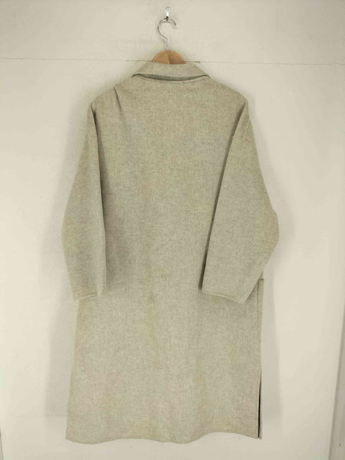 ロングウールコート レディース