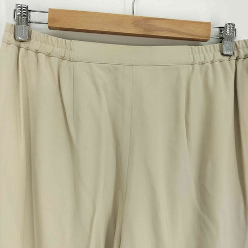 バーバリーロンドン BURBERRY LONDON 2タック ジップフライ ワイド スラックス レディース