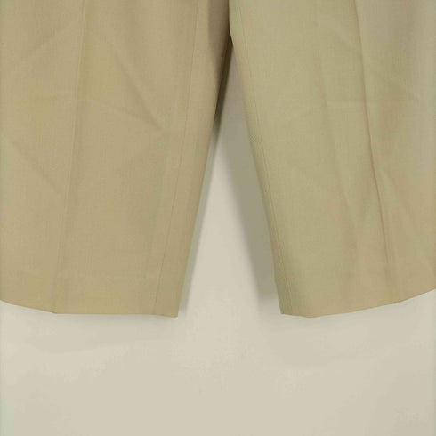 バーバリーロンドン BURBERRY LONDON 2タック ジップフライ ワイド スラックス レディース