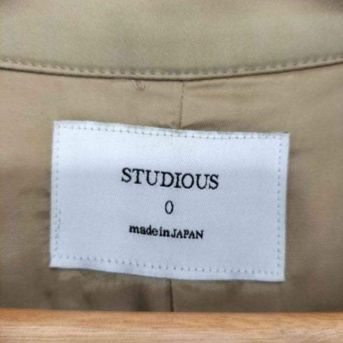 ステュディオス STUDIOUS ダブルポケット トレンチコート レディース JPN:0