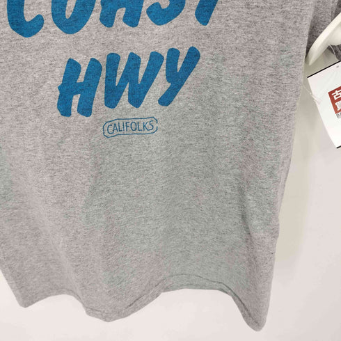 チャンピオン Champion CALIFOLKS WORD PRINT US PACIFIC COAST HWY プリント クルーネックTシャツ メンズ import:S