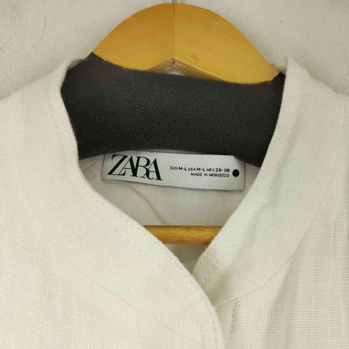 ザラ ZARA リネンベスト レディース US M
