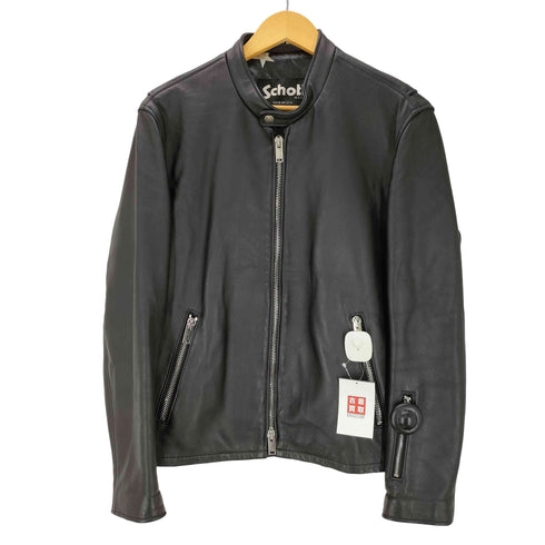 ショット Schott 17AW LEATHER RIDERS JACKET シープスキン シングルライダースジャケット メンズ US:38
