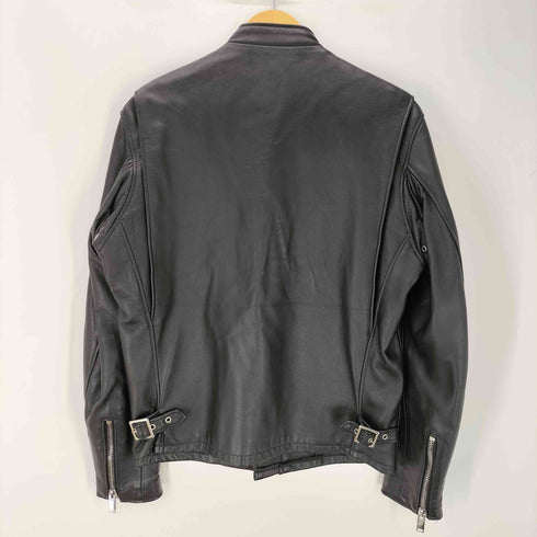 ショット Schott 17AW LEATHER RIDERS JACKET シープスキン シングルライダースジャケット メンズ US:38