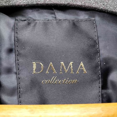 ダーマコレクション DAMA collection 襟元ファー 中綿ジャケット レディース