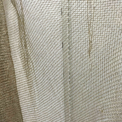 ジョルジオアルマーニ Giorgio Armani 大判 ラメゴールド ストール レディース